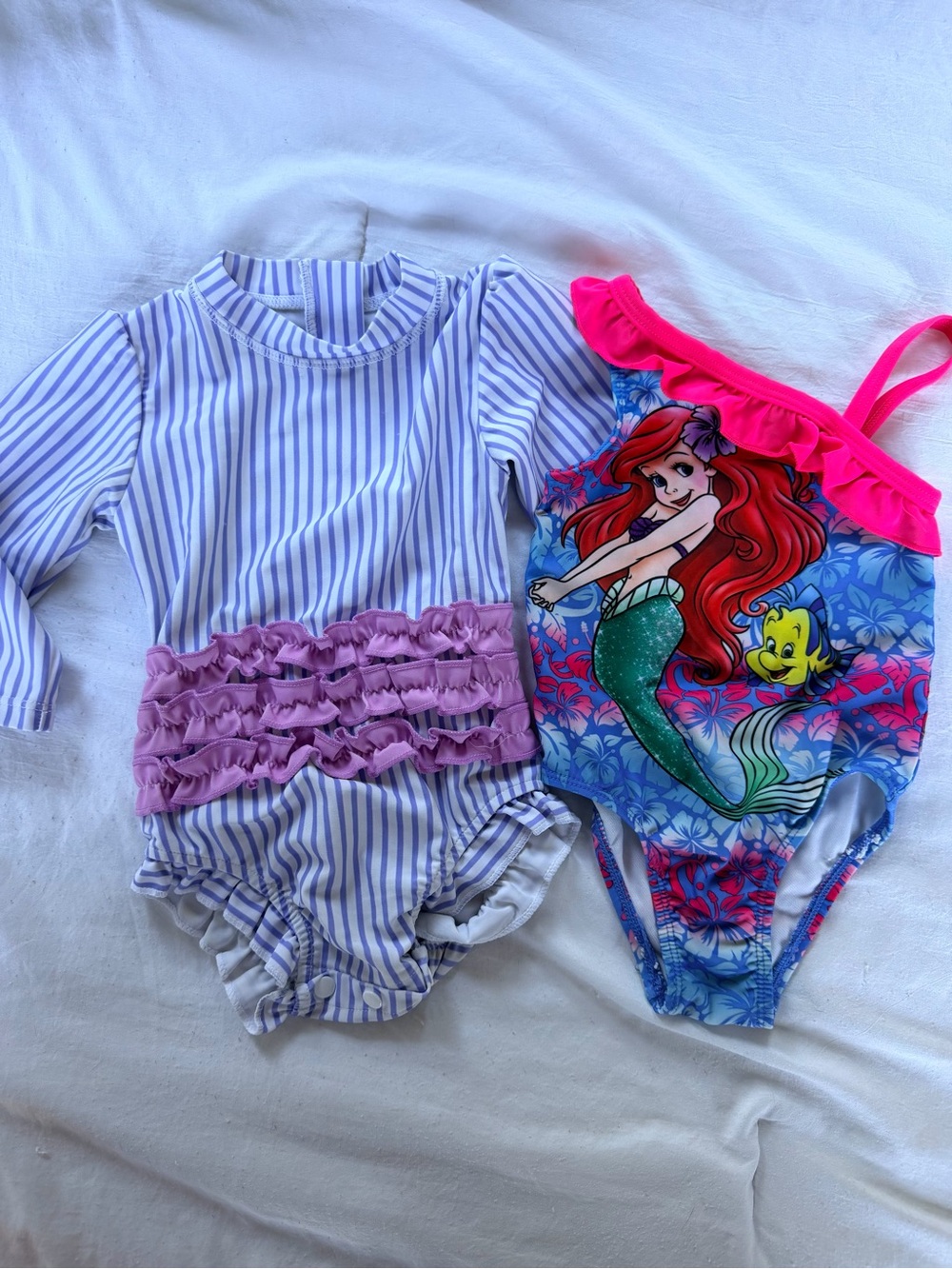 9 month old baby girls swimsuit bundle